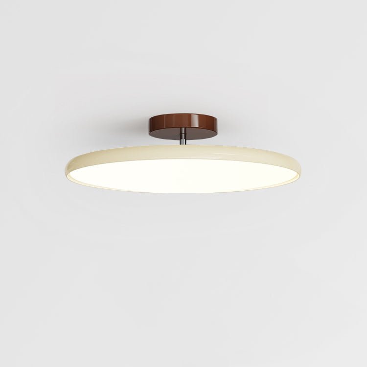 Adjustable flush mount ceiling light dimmable modern minimalist design for bedroom and living room
