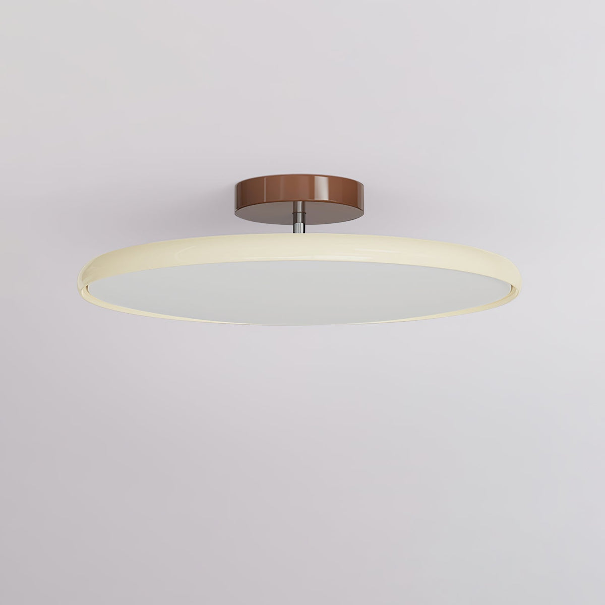 Adjustable flush mount ceiling light dimmable modern minimalist design for bedroom and living room