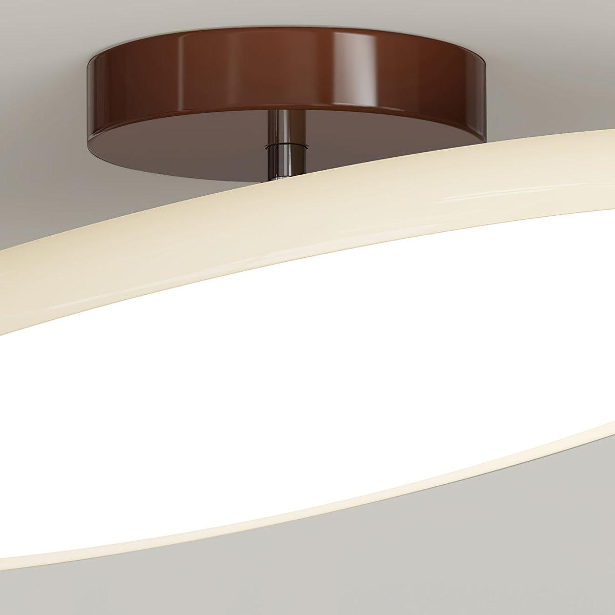 Adjustable flush mount ceiling light dimmable modern minimalist design for bedroom and living room