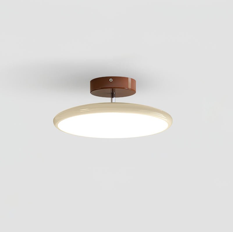Adjustable flush mount ceiling light dimmable modern minimalist design for bedroom and living room