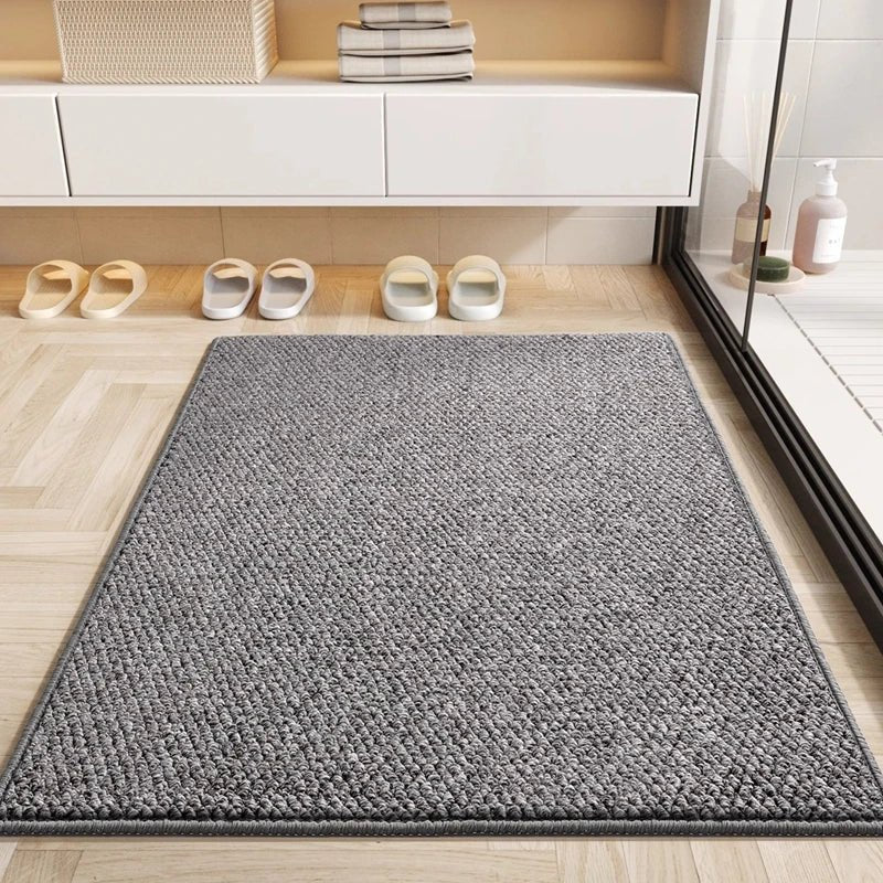 Absorbent Door Mat Quick Drying Non Slip Woven Machine Washable