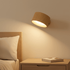 Wall Light | Wireless Nordic, Remote Control | Oak, White, Black