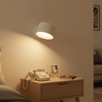 Wall Light | Wireless Nordic, Remote Control | Oak, White, Black