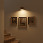 Wall Light | Wireless Nordic, Remote Control | Oak, White, Black