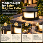 Outdoor Pedestal Light | Modern LED Garden Pathway Lighting