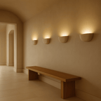 LED wall light minimalist modern cylindrical compact indoor wall mounted