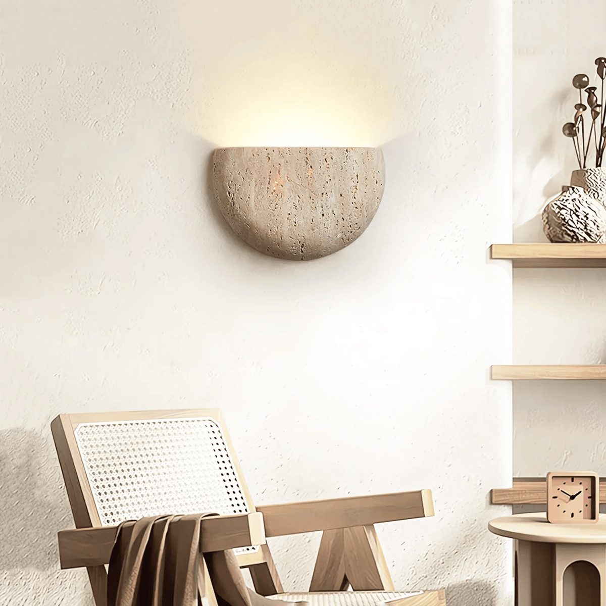 LED wall light minimalist modern cylindrical compact indoor wall mounted