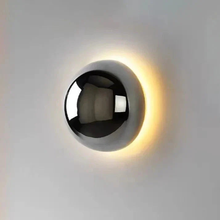 LED wall light modern minimalist ambient indoor, slim wall-mounted fitting