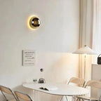 LED wall light modern minimalist ambient indoor, slim wall-mounted fitting