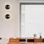 LED wall light modern minimalist ambient indoor, slim wall-mounted fitting