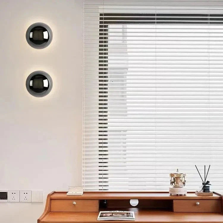 LED wall light modern minimalist ambient indoor, slim wall-mounted fitting