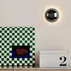 LED wall light modern minimalist ambient indoor, slim wall-mounted fitting