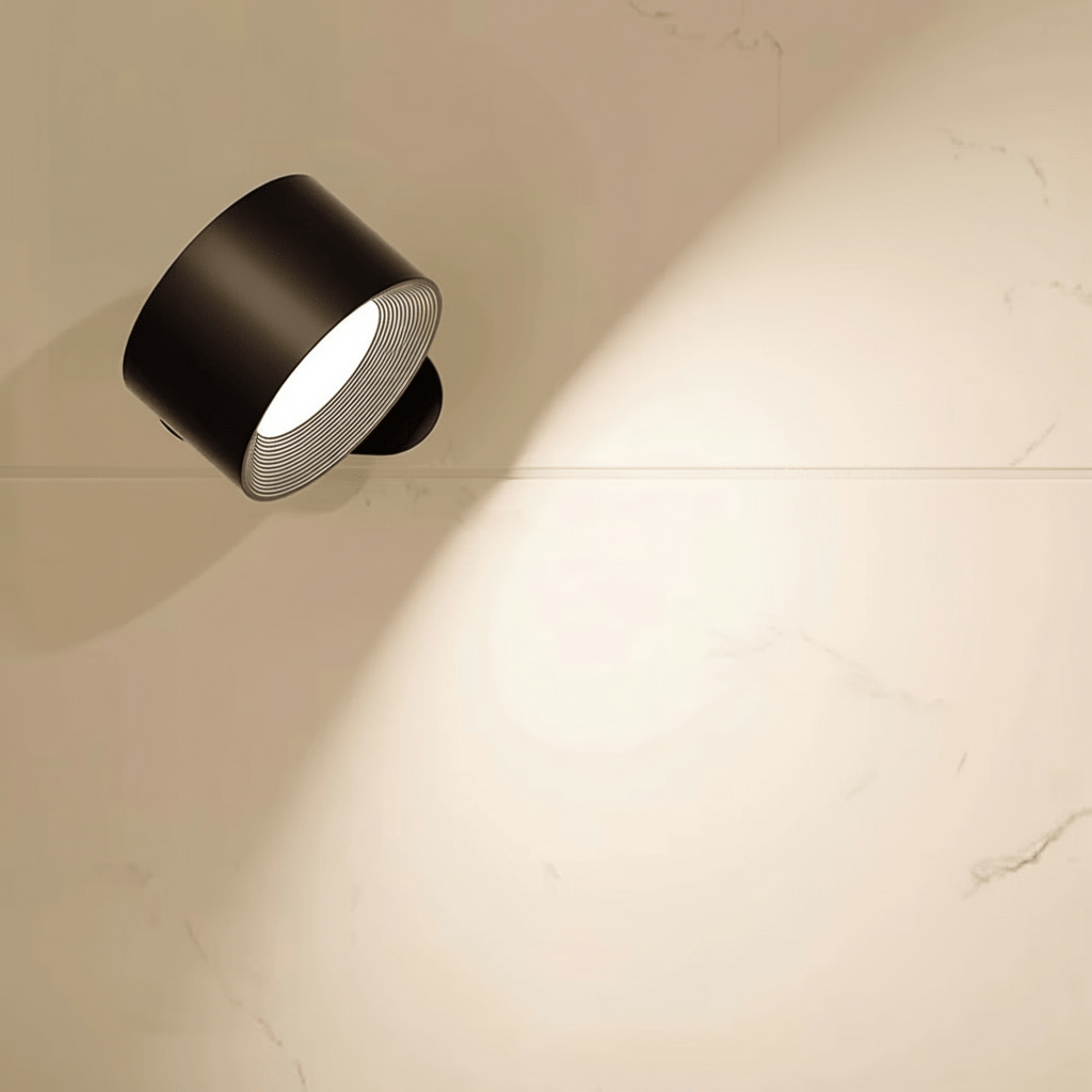 Wall Light | Wireless Nordic, Remote Control | Oak, White, Black