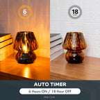 Outdoor Mushroom Night Light | Wireless LED Lamp, Eye Care | Indoor Outdoor Gift