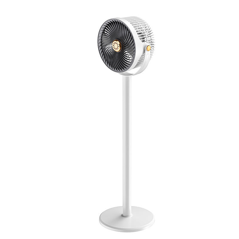 Standing Fan | 360 Degree Rotation, Quiet Operation | Gray, White