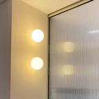 Ondine | Wall Sconce LED | Round Glass, Minimalist, 1-Light | Modern Décor