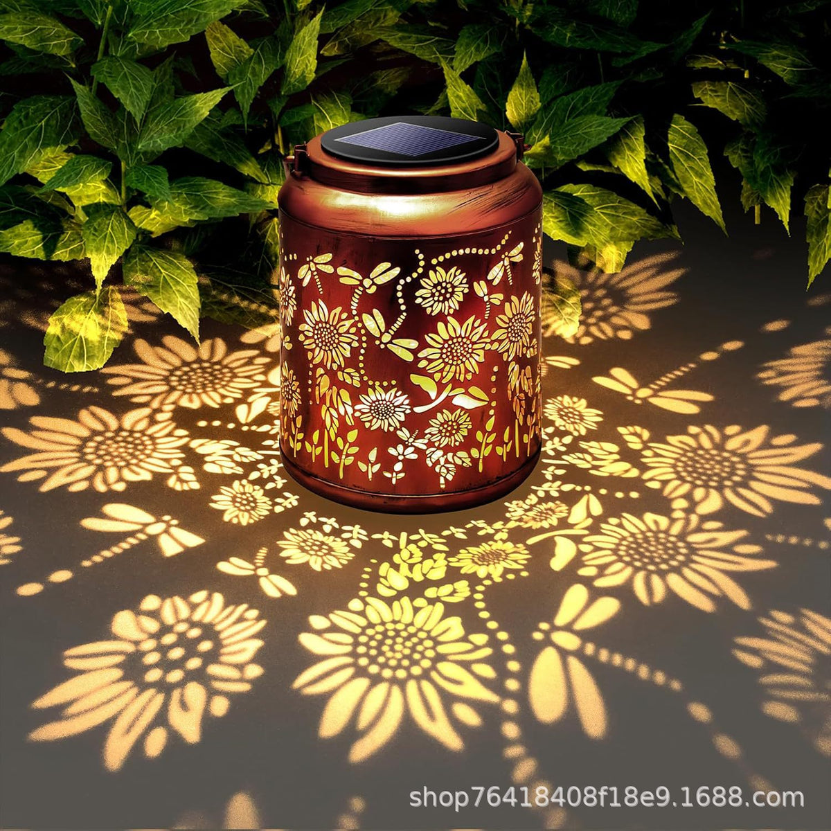 Solar Path Lights, Sunflower LED Garden Outdoor Waterproof