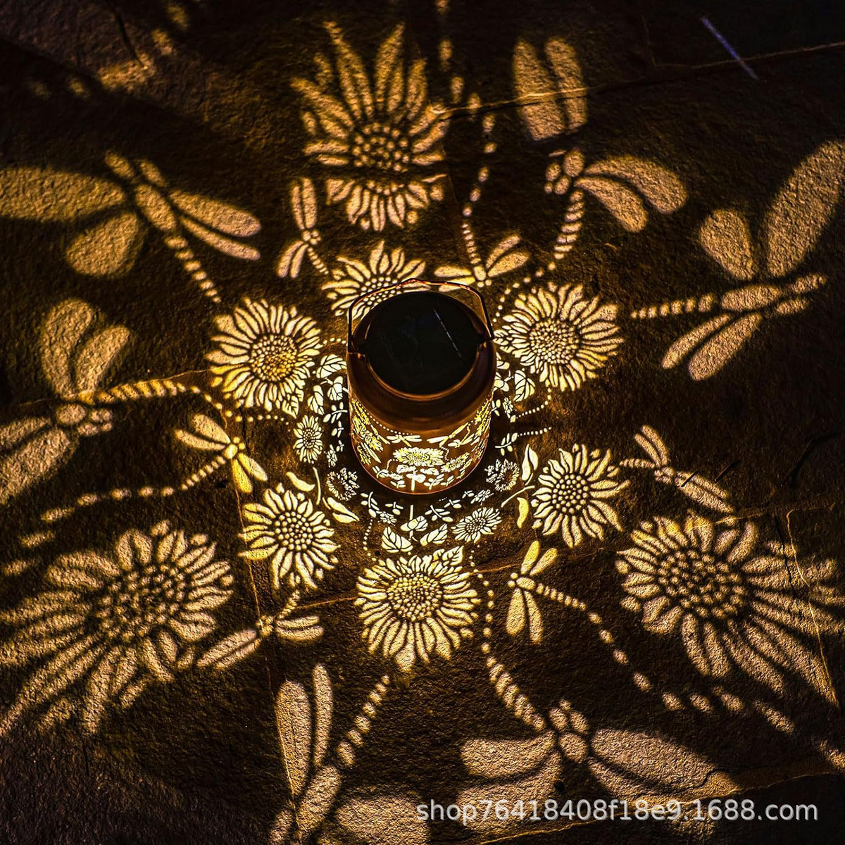 Solar Path Lights, Sunflower LED Garden Outdoor Waterproof