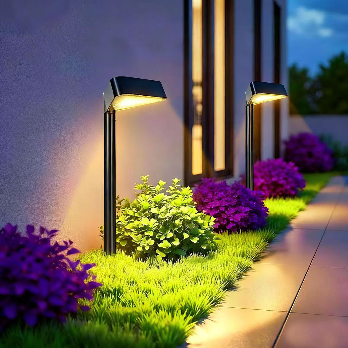 Solar Path Lights | Outdoor Waterproof Garden LED Landscape Lighting