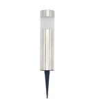 Solar Path Lights | Stainless Steel Cylinder Outdoor Lawn, 4000K