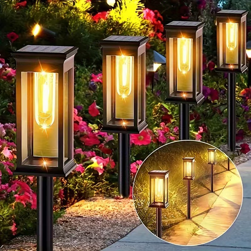 Solar Path Lights | Outdoor Garden Stake Lights | Waterproof LED Lighting