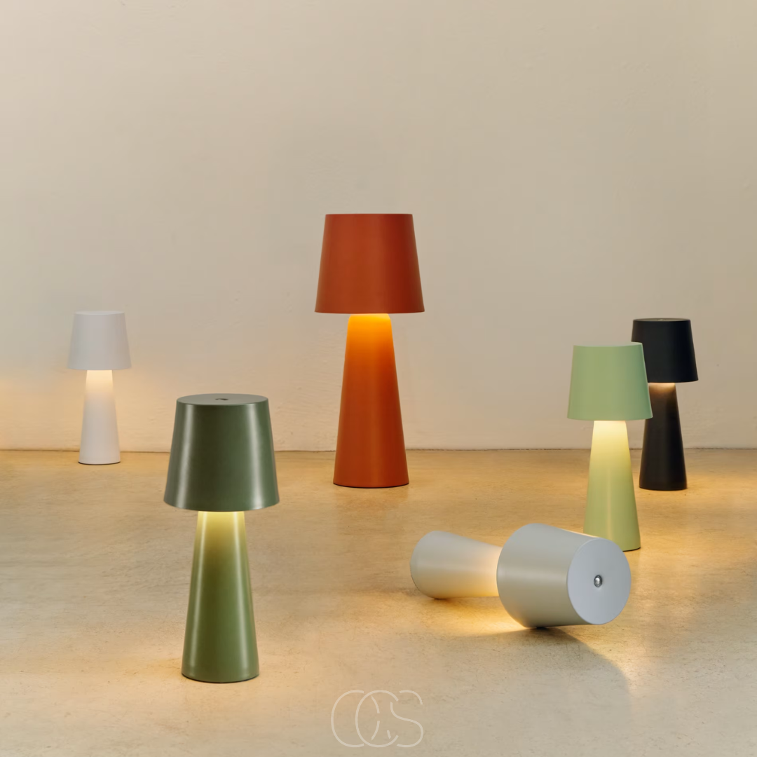 OCS Arenys - Metal Table Lamp - Wireless