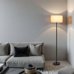 OCS Lombok Floor Lamp - Boho Rattan - Tropical Accent Lighting