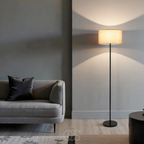 OCS Lombok Floor Lamp - Boho Rattan - Tropical Accent Lighting