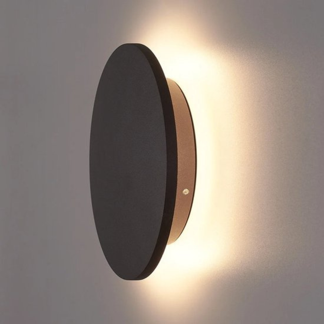 LED Wall Light Round Halo Backlit Glow | Indoor Ambient | 3 Sizes