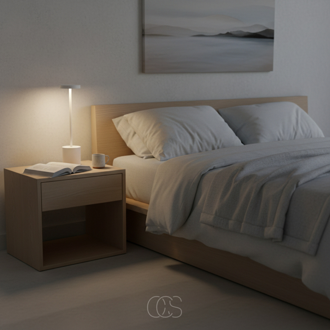 OCS Bologna - Lampe de table LED - Sans fil - Portable