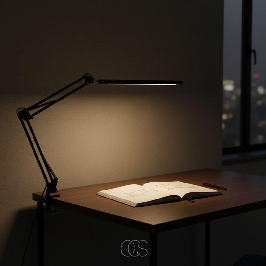 OCS Antisa LED Desk Lamp - 360° Flexible - Dimmable