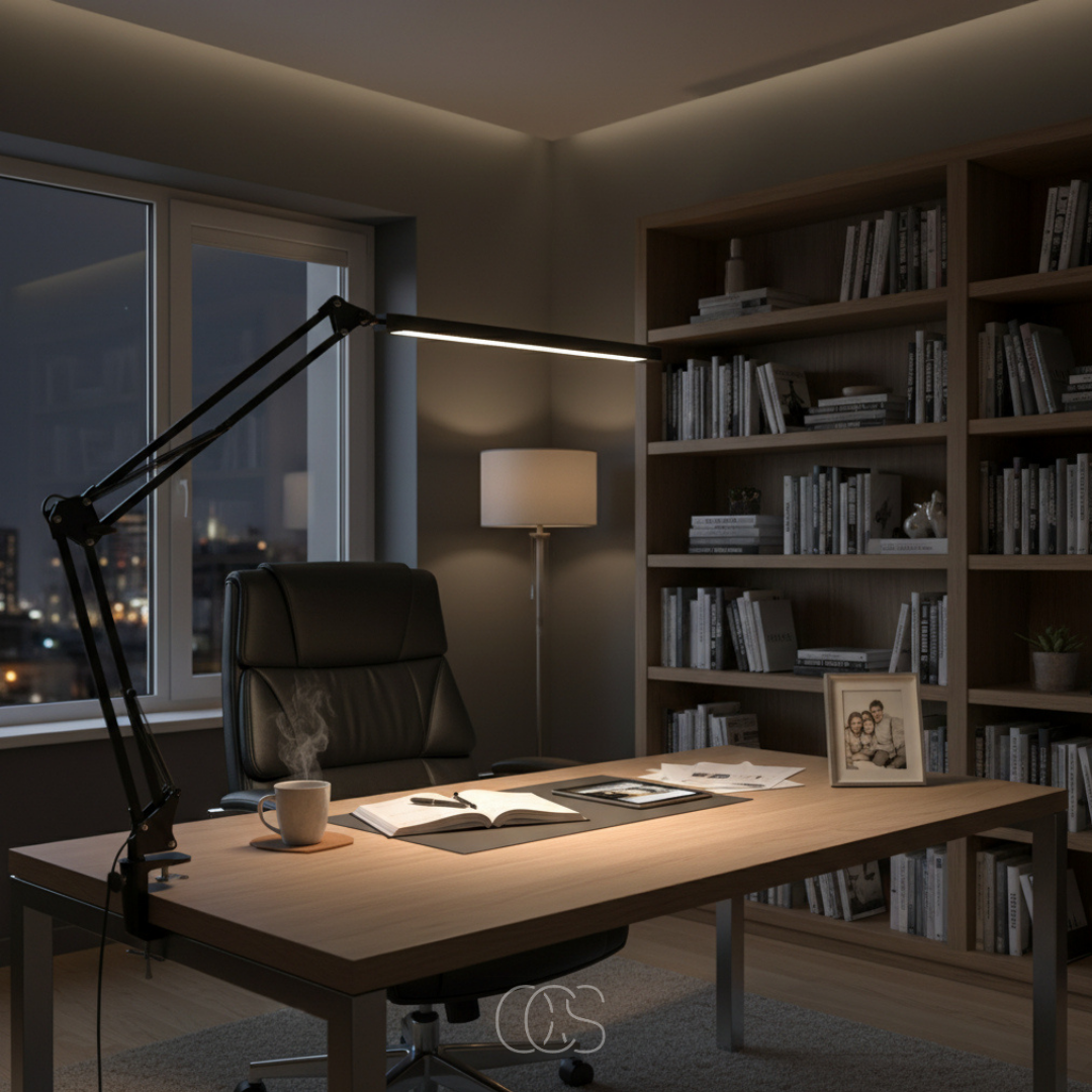 OCS Antisa LED Desk Lamp - 360° Flexible - Dimmable