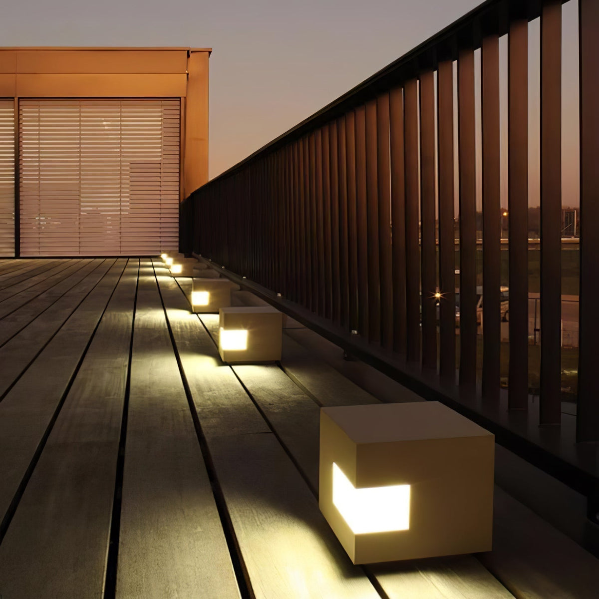 Outdoor hanging lamp black acrylic IP65 waterproof, solar or wired, garden use