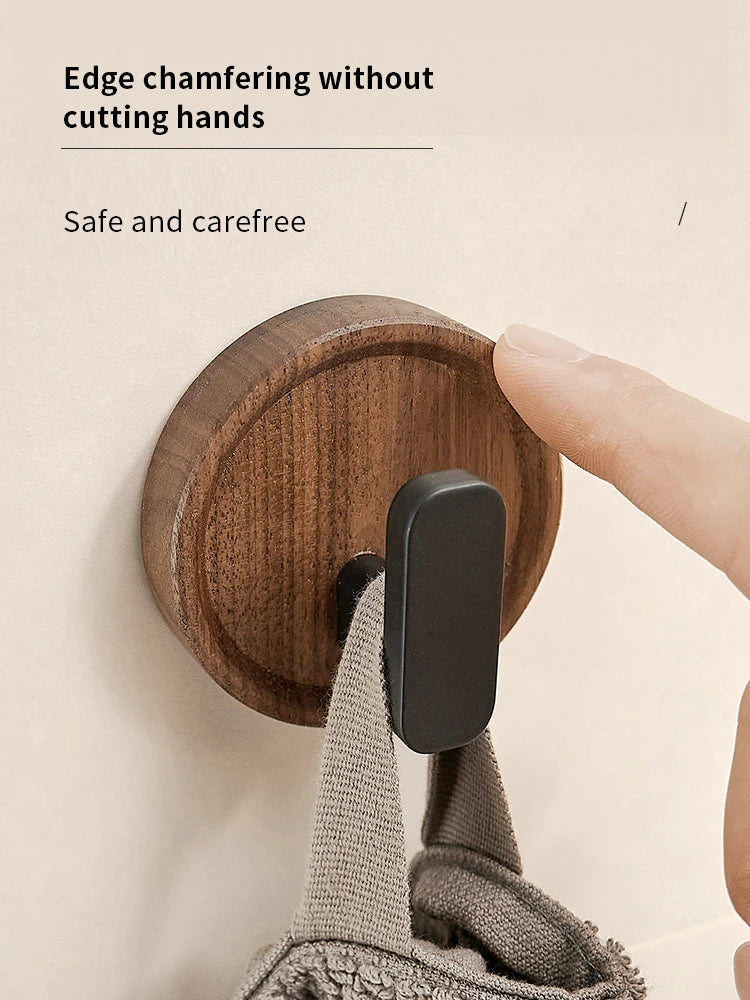 Wall Hooks No Drill | Strong Adhesive, Modern Design | Multi-Surface
