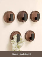 Wall Hooks No Drill | Strong Adhesive, Modern Design | Multi-Surface