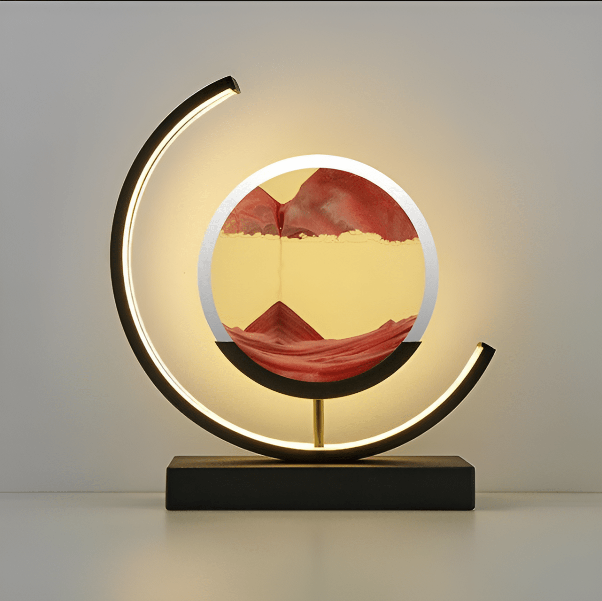 Sand Glow Lamp | Dimmable LED Sand Motion Night Light