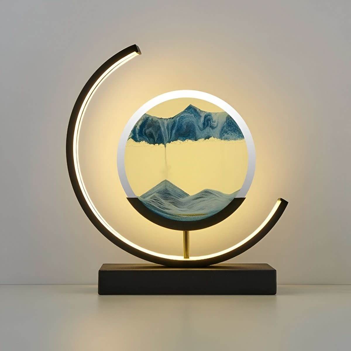 Sand Glow Lamp | Dimmable LED Sand Motion Night Light