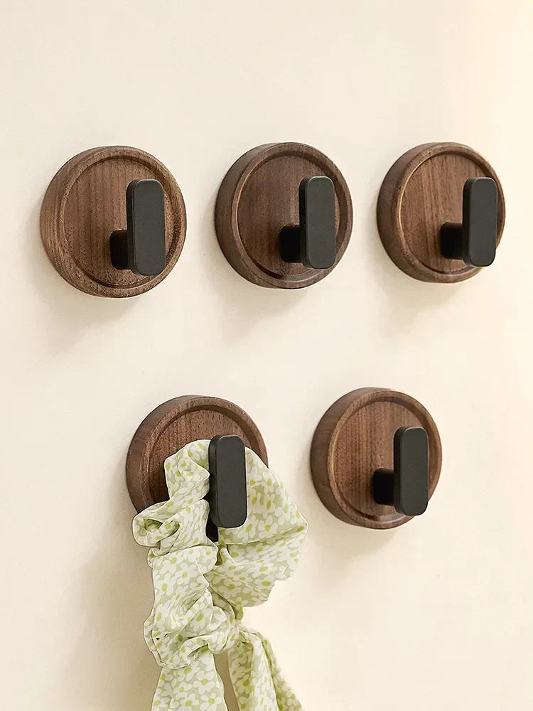 Wall Hooks No Drill | Strong Adhesive, Modern Design | Multi-Surface