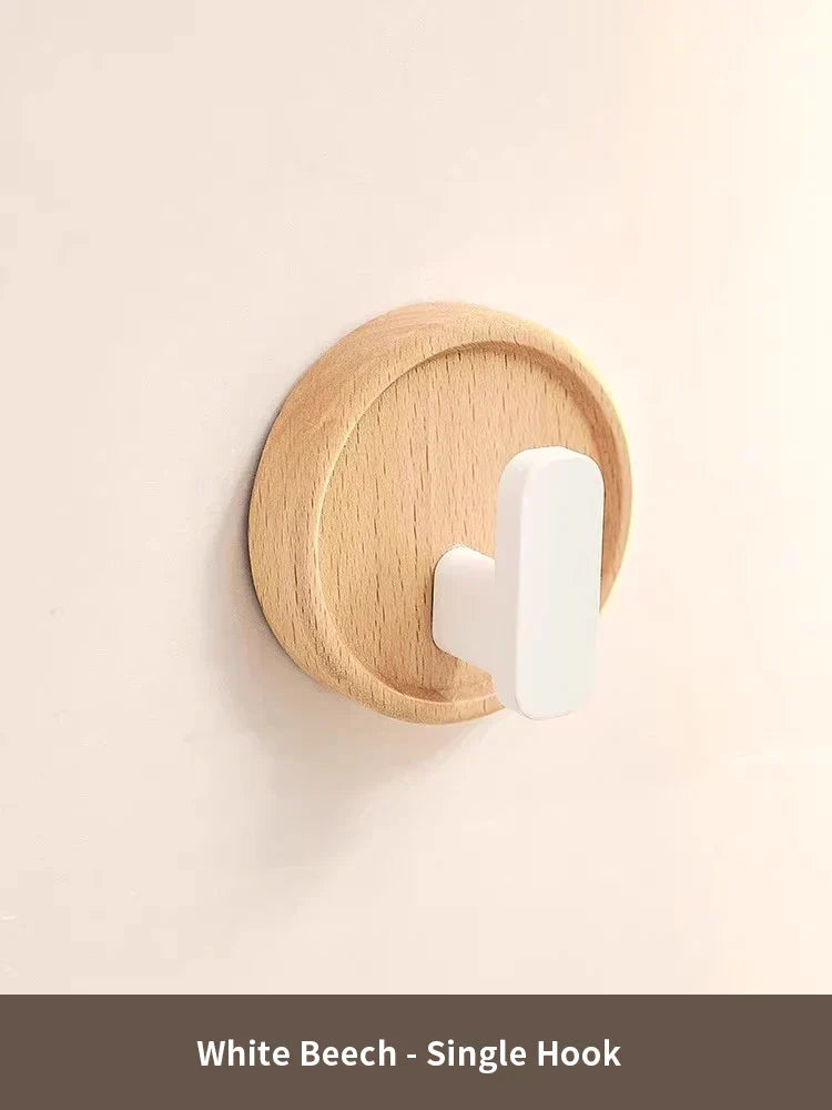 Wall Hooks No Drill | Strong Adhesive, Modern Design | Multi-Surface