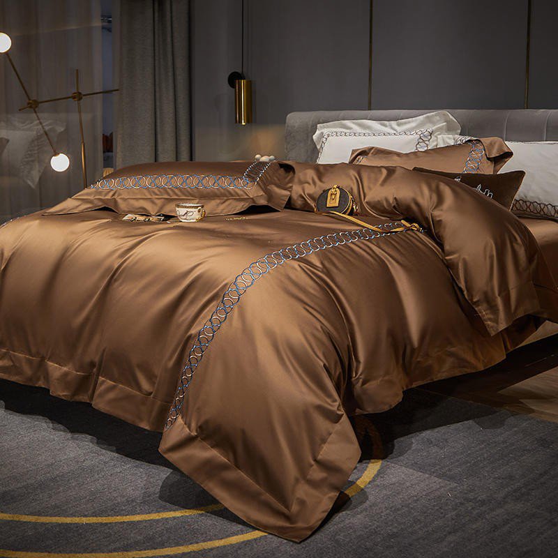 Sunstone Reves Duvet Cover Set - Egyptian Cotton - Luxury
