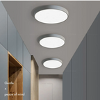 Vada | LED Ceiling Light | Round Minimalist, Dimmable | Aluminum &
