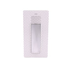 Frameless LED sensor wall light recessed design with motion sensor and soft downward glow
