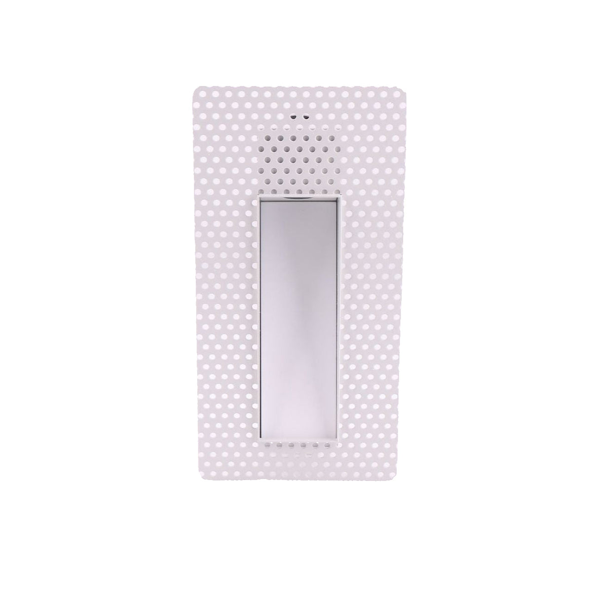 Frameless LED sensor wall light recessed design with motion sensor and soft downward glow