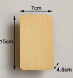 Wall sconce LED rectangular Nordic minimalist aluminum frosted glass 2-light indoor