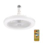 DC Ceiling Fan with LED Light | Remote Control, Dimmable | E27 Base, Modern