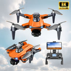 Professional Camera Drone | 8K Dual Camera, GPS Stabilization, Brushless Motors