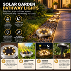 Solar Garden Lights | Wireless LED Outdoor Spike Lights | Auto On/Off