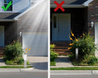 Solar garden lights IP65 waterproof with dusk-to-dawn sensor, stainless steel and glass path light