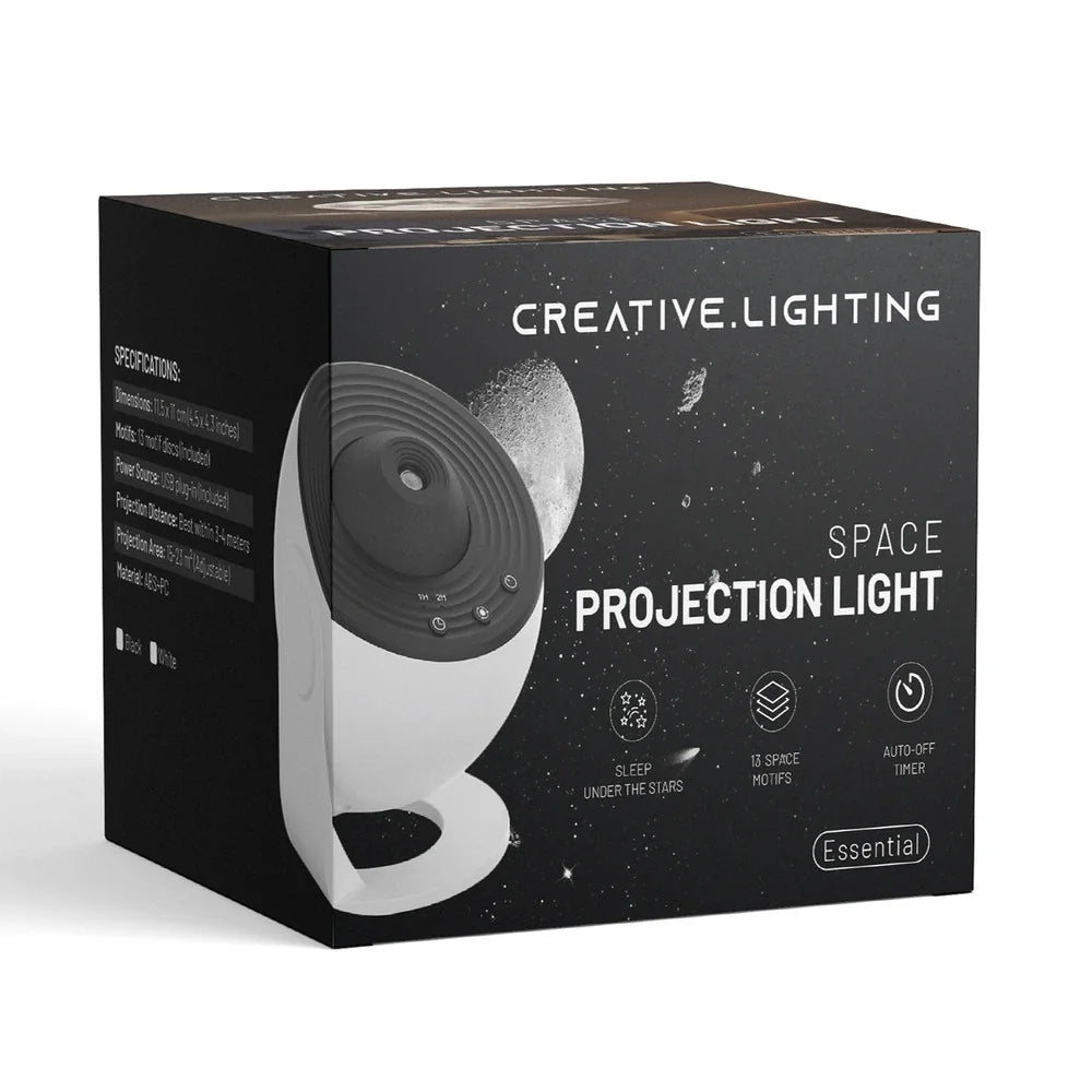 Space projection light star galaxy projector with 4K Ultra HD cosmic ceiling display