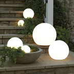 Spherical Garden Light with 16 colors and remote control, solar and USB, weatherproof outdoor LED